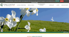 Desktop Screenshot of parcoantola.it